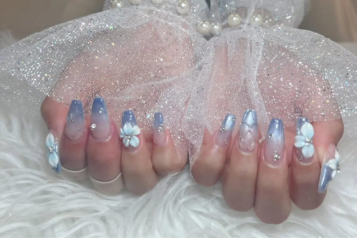 ネイル ハンドネイル ANH ゴテゴテネイルのネイルデザイン