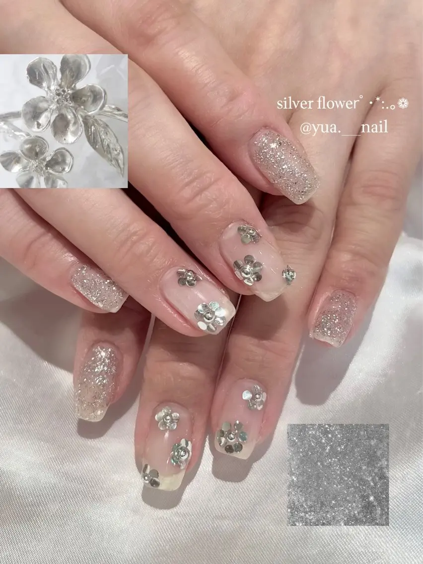 ネイル ハンドネイル yua ⋆. 𐙚 ˚のネイルデザイン