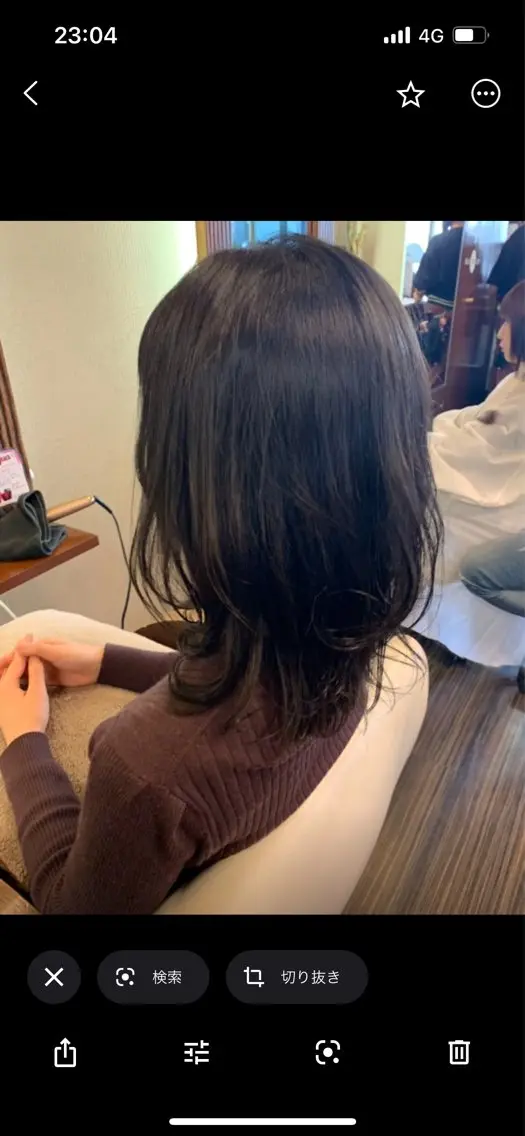 ミディアム カラー 高松 歩のヘアスタイル