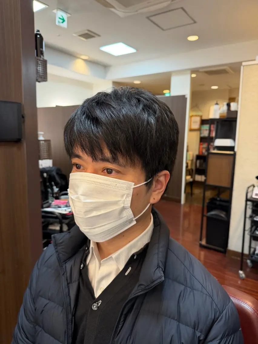 メンズ 糸山 仁のヘアスタイル