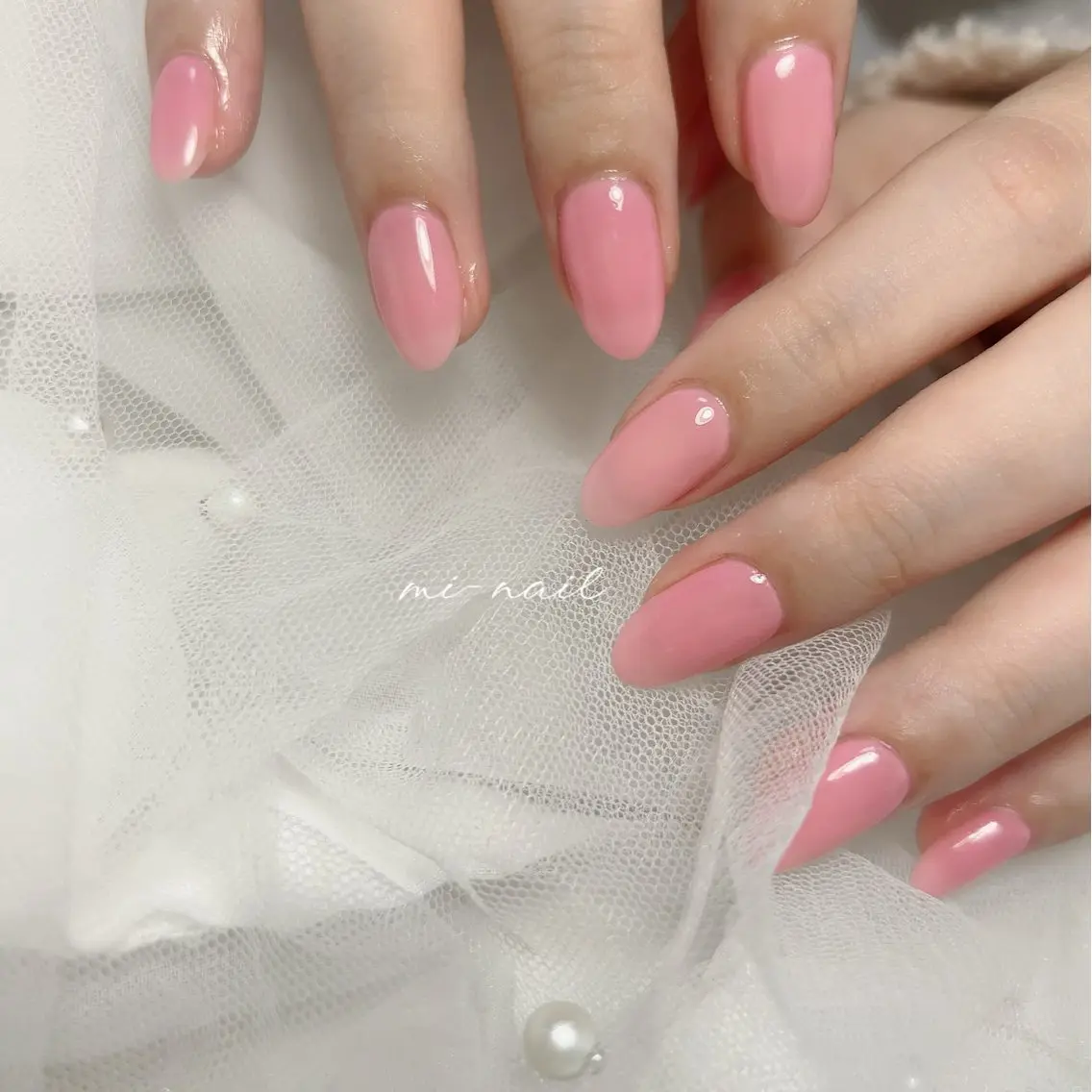 オフケア込みハンドワンカラーアート1本プレゼント(ストーンなどのシンプルアート)オフィスネイルにも💅の写真