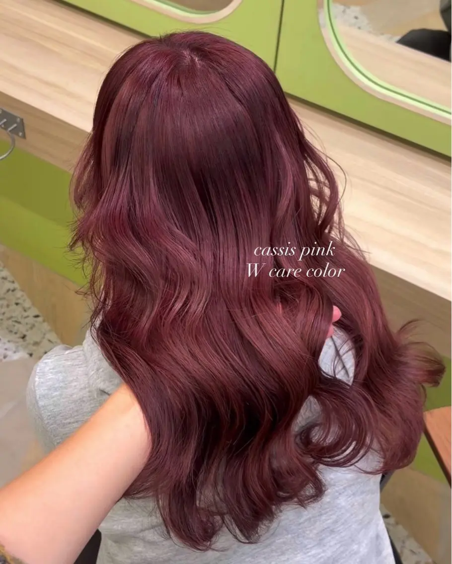 カラー ヘアカラー yuka♡/暖色系/ ブリーチなしWカラーのヘアスタイル