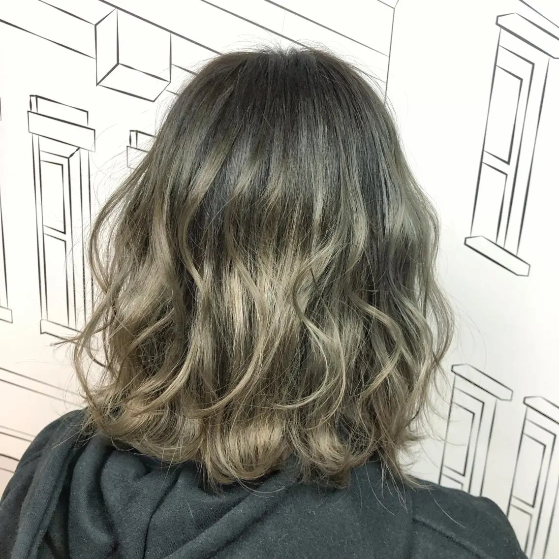 ミディアム カラー グラデーションカラー 外国人風カラー レイヤー⭐️カラー ⭐️平川雅史のヘアスタイル