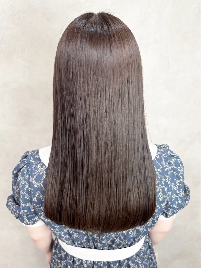 ロング カラー ベージュカラー ヘアカラー 🫧透明感🫧ツヤ感 ✨️カラー特化のヘアスタイル