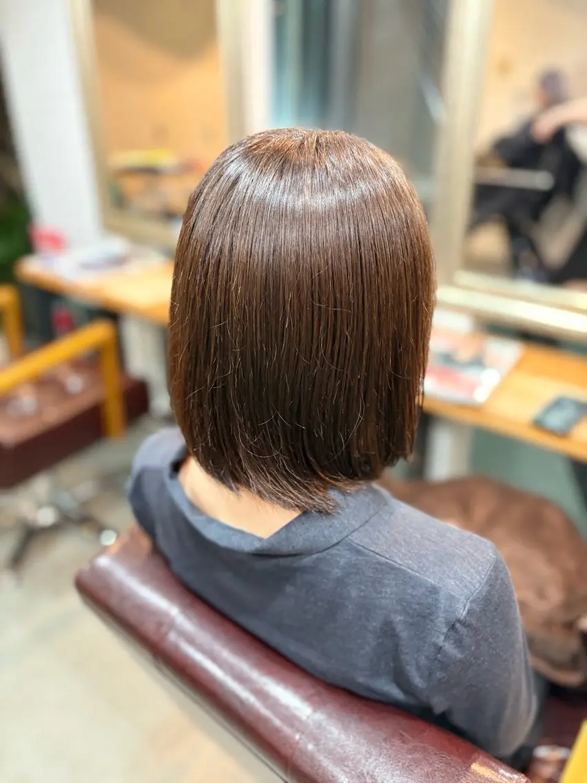 ミディアム ヘアカラー 表参道/南青山/ 蝦名まひるのヘアスタイル