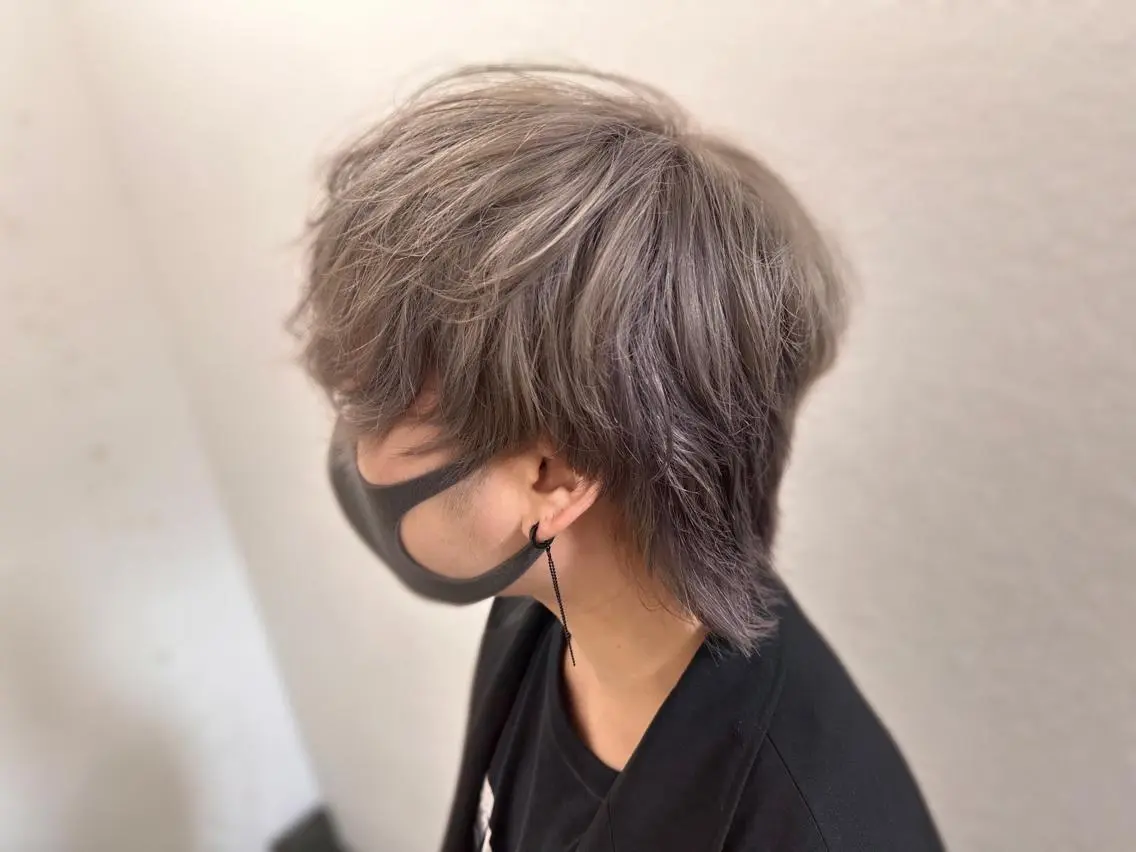 カラー ブリーチ ダブルカラー Brandnew 東生駒本店小川タスクのヘアスタイル