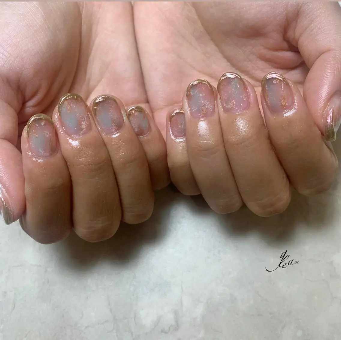 ネイル ハンドネイル gleam✴︎ sayakaのネイルデザイン