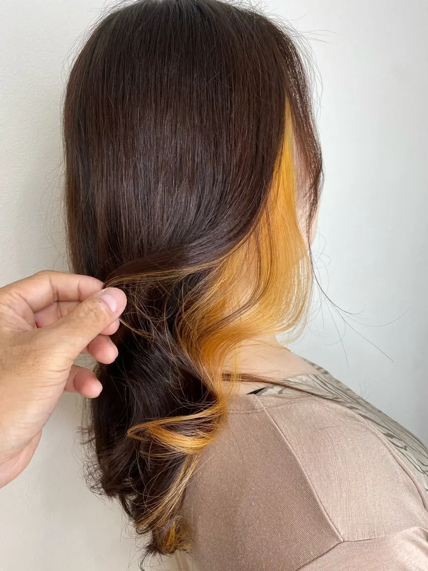ロング ヘアカラー Hiroshi ヒロシのヘアスタイル