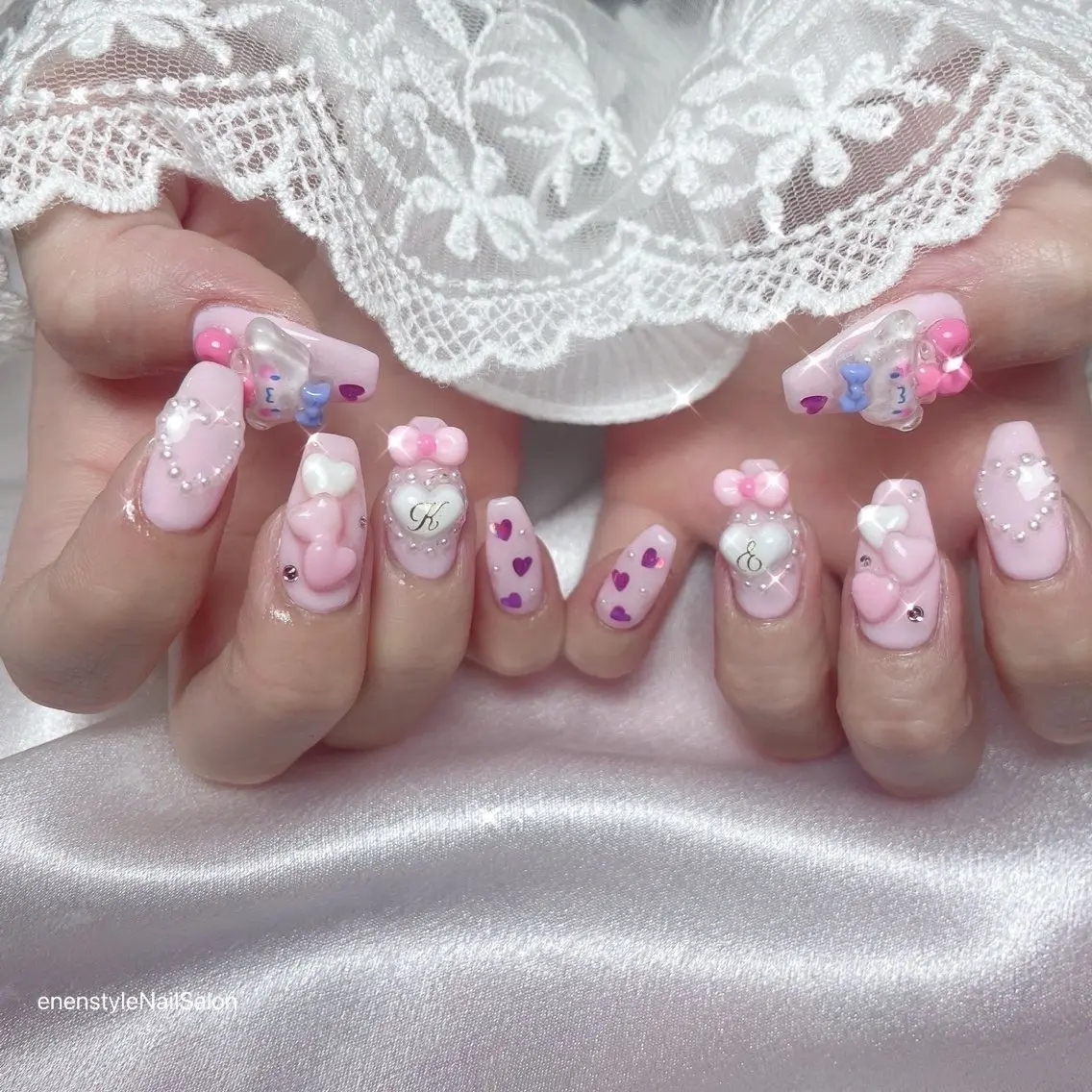 ネイル ハンドネイル 🐾enen style 🐾のネイルデザイン