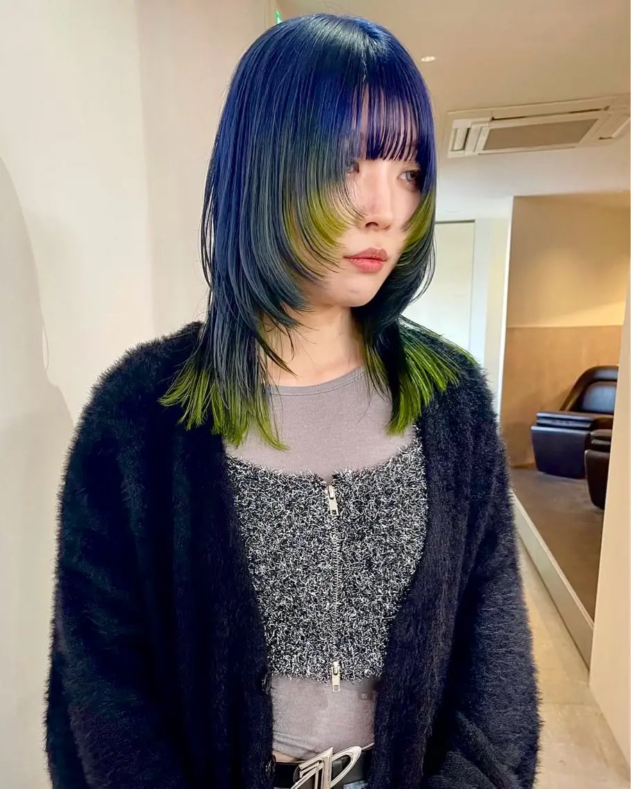 ロング カラー ヘアカラー ナナ 福岡美容室のヘアスタイル