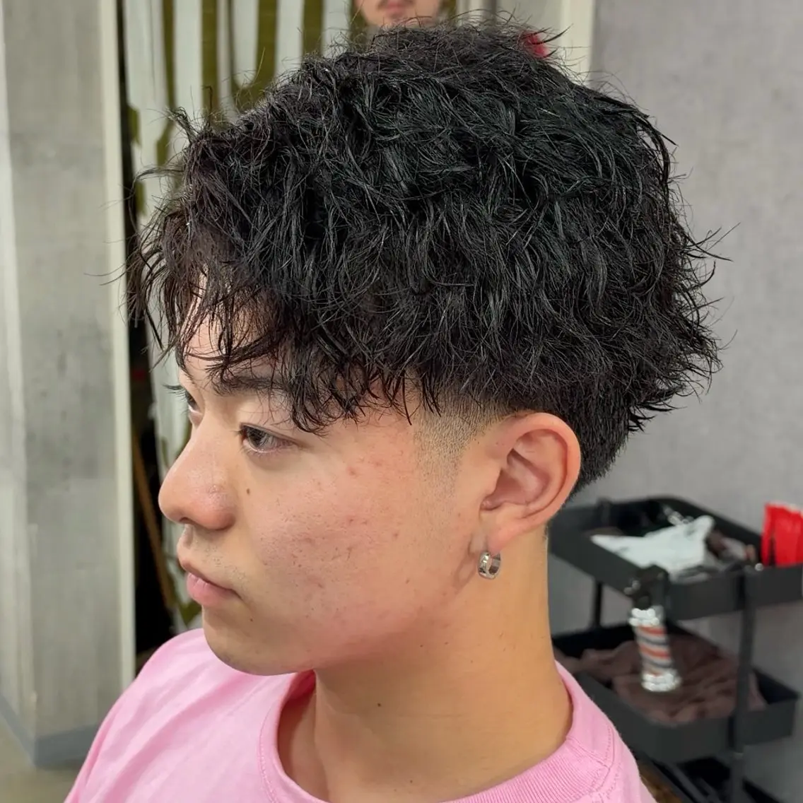 ショート パーマ メンズ メンズサロン👨 カットパーマ特化涼太のヘアスタイル