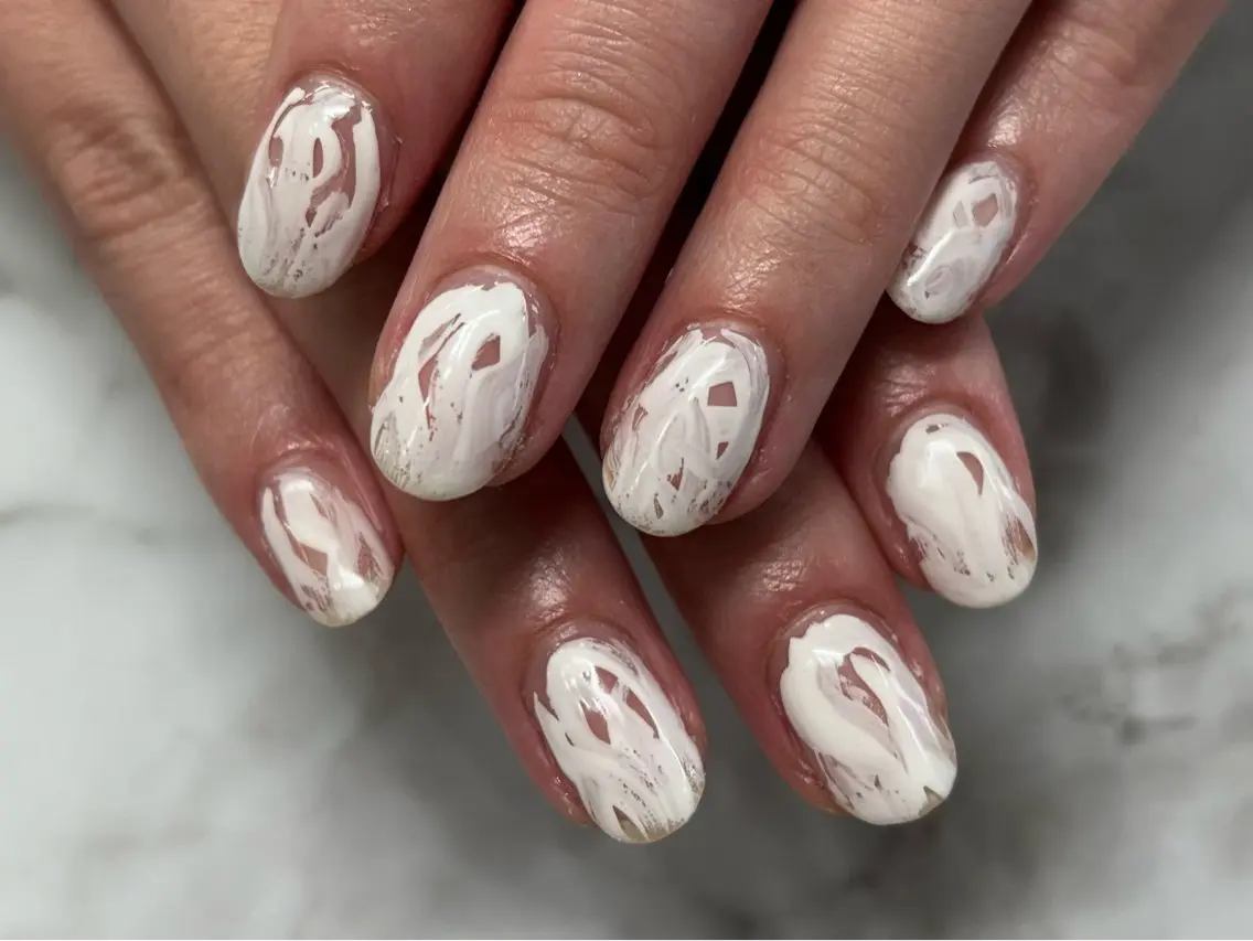 ネイル ニュアンスネイル Lani🌈Nail Konatsuのネイルデザイン