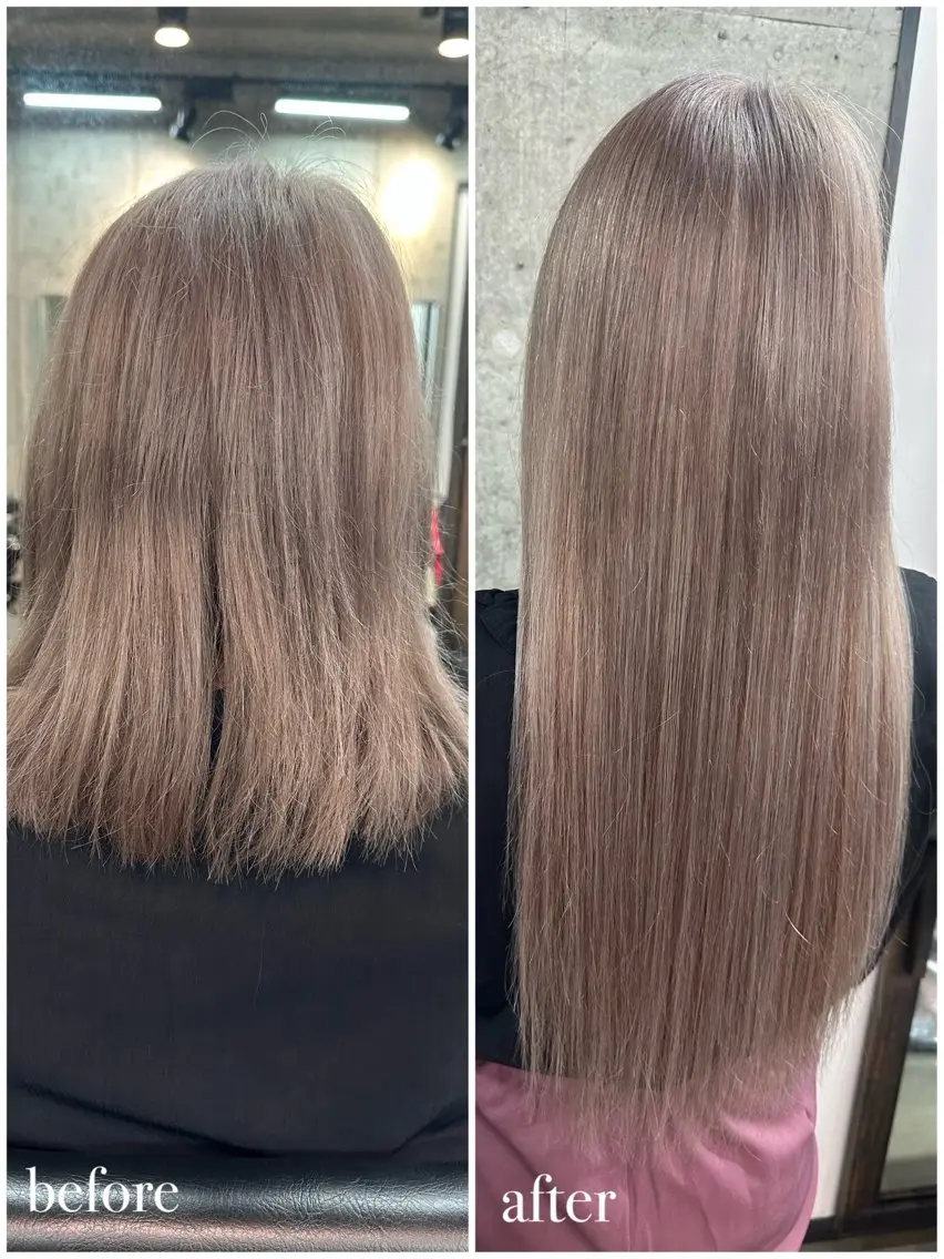 ロング エクステ🌟カラー 🌟エリア最安値🌟のヘアスタイル