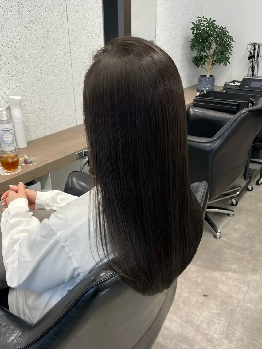 🧡\\ご新規様限定//🧡カット+縮毛矯正+補修トリートメントの写真