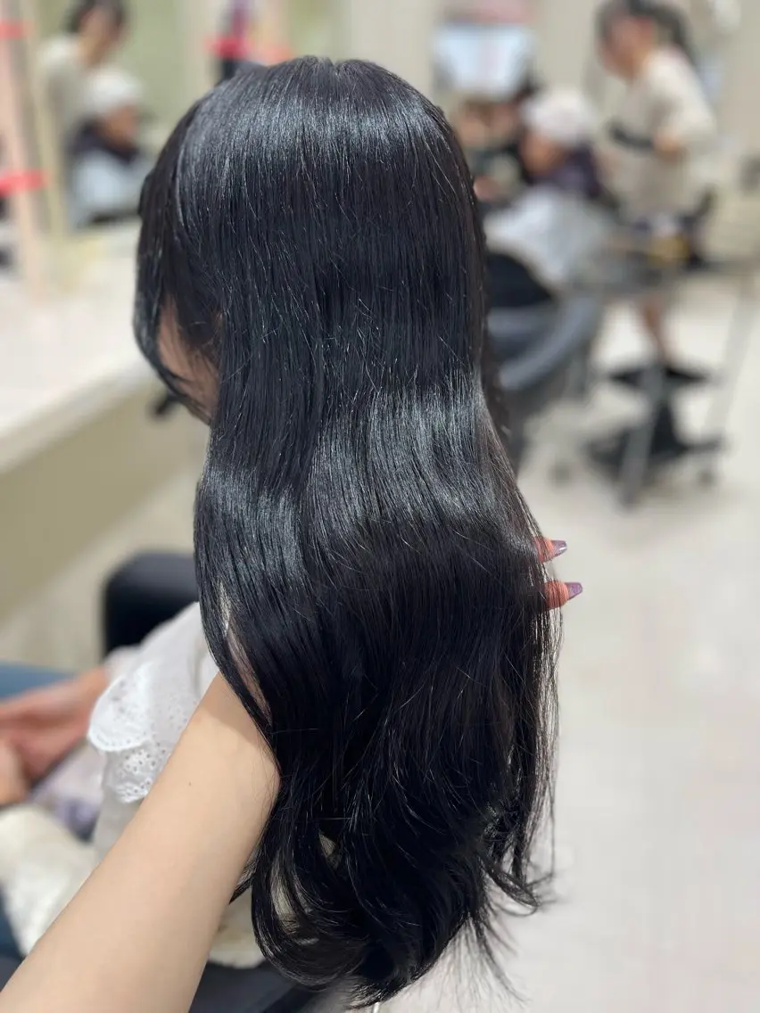 カラー カット ヘアカラー トリートメント ベージュ・ラベンダー カラー🎀りりのヘアスタイル