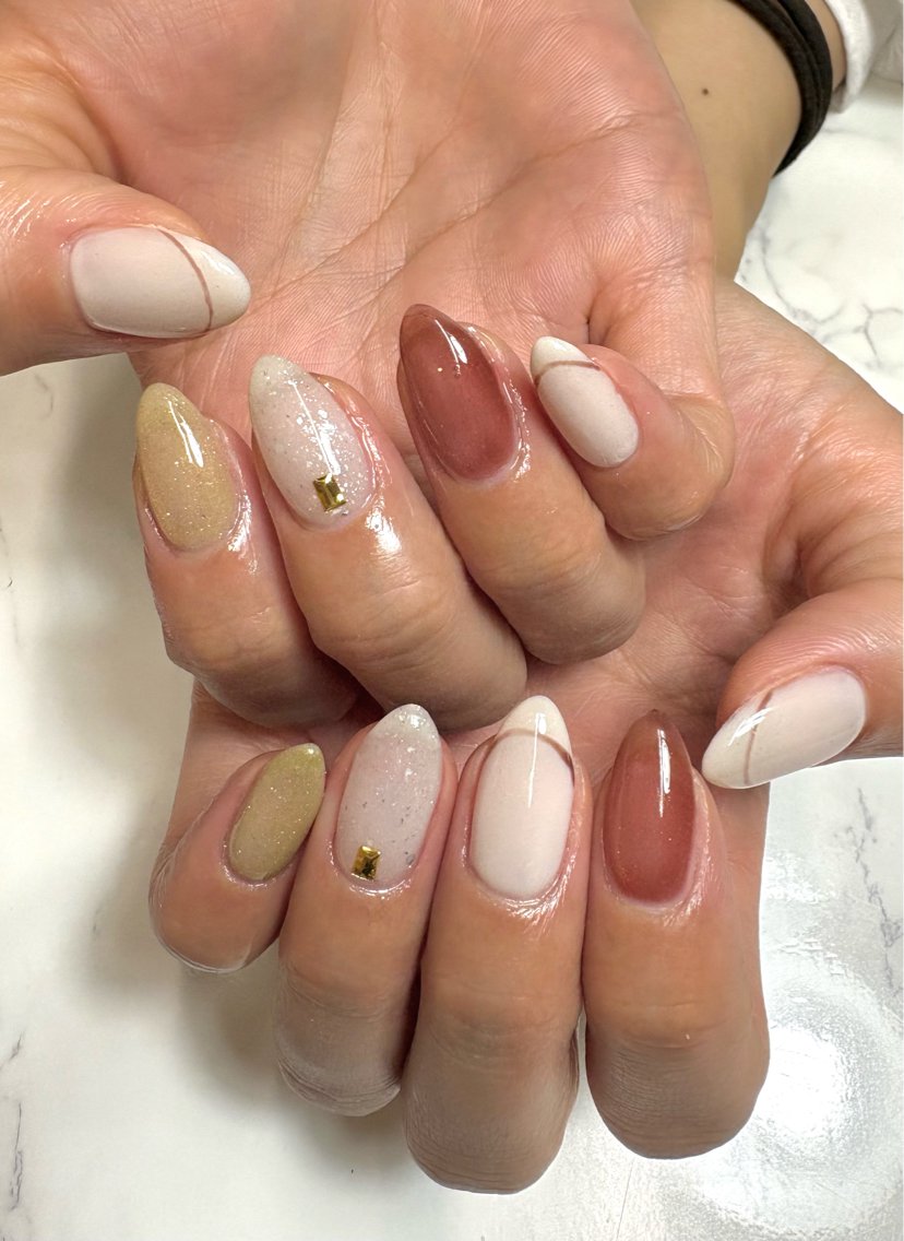 ネイル ハンドネイル one nailsalonのネイルデザイン