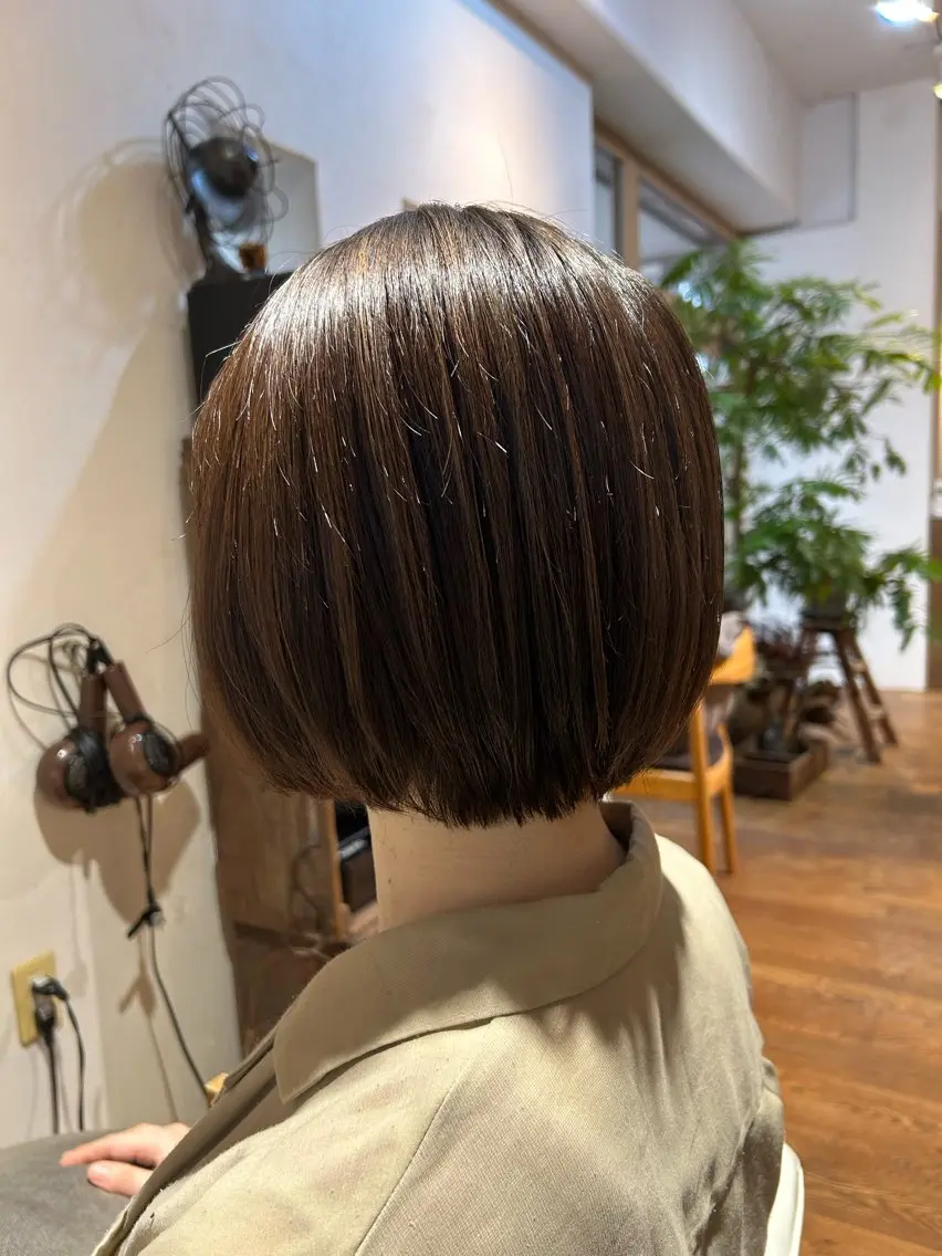 ショート カット ヘアカラー メンズカット /ボブ/ショートボブのヘアスタイル