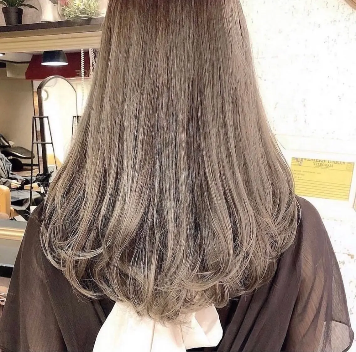 ロング レイヤー/髪質改善 /透明感カラーユウトのヘアスタイル