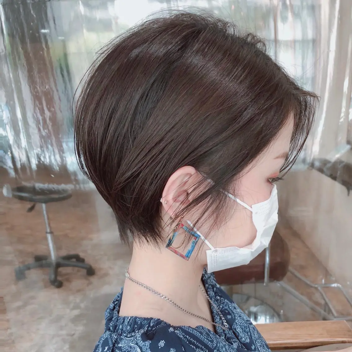 ショート ショートボブ 丸みショート ボブ ショートヘア 髪質改善✨ストレート オグ✂️/ショートのヘアスタイル