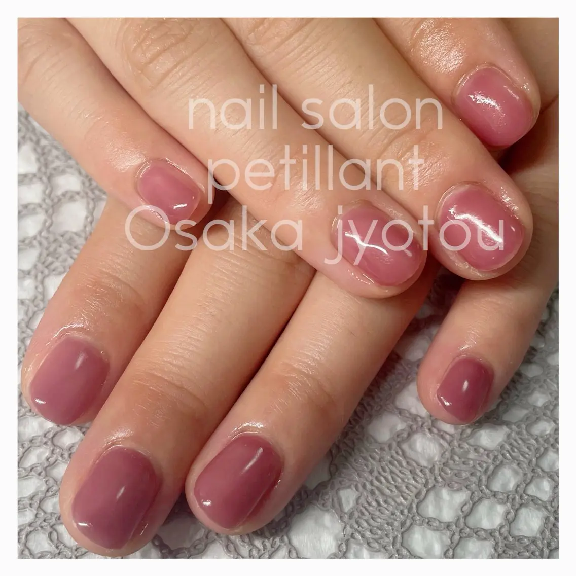 ネイル ピンク nail salon petillantのネイルデザイン