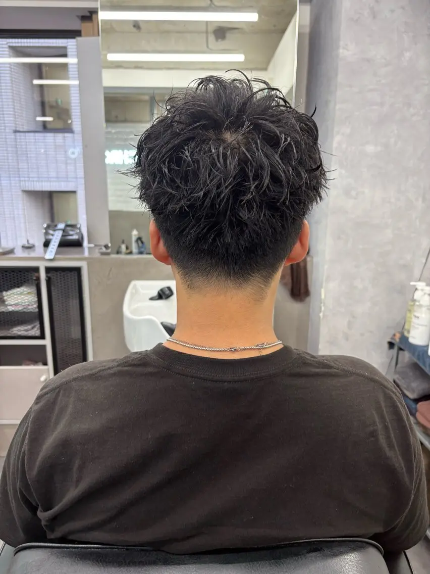 ショート メンズ カット 本間 颯太のヘアスタイル