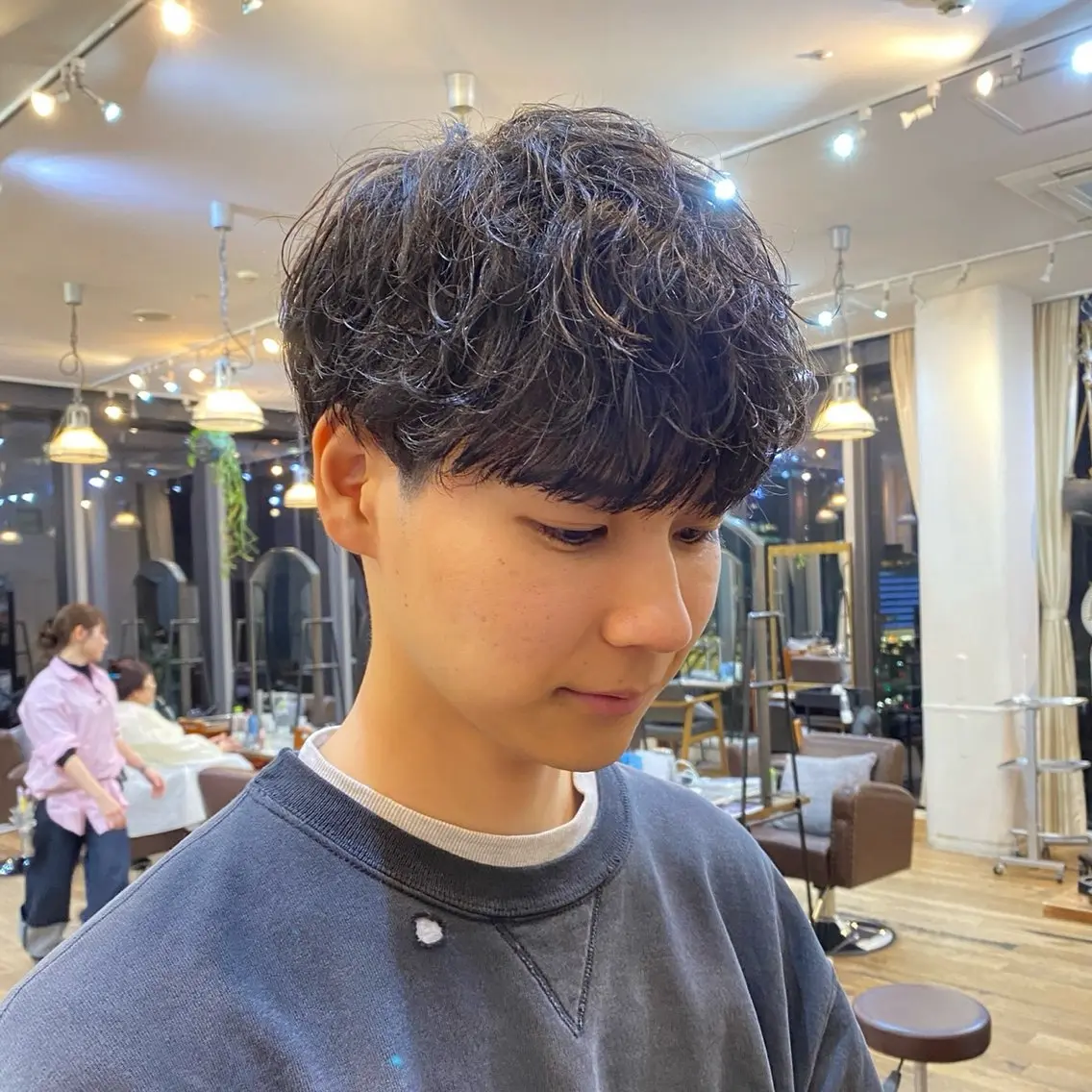 【6月空きあり◎】  メンズカット💇‍♂️+似合わせ眉カット⭕️+頭皮洗浄ファインバブル🌀の写真