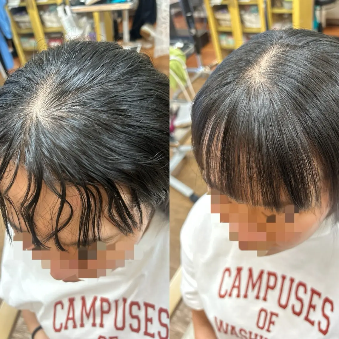 ロング 神谷 千明のヘアスタイル