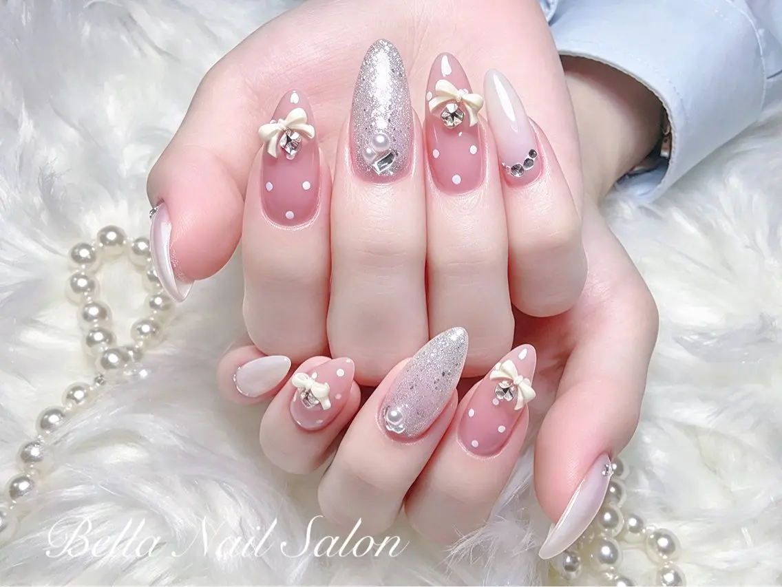 ネイル ハンドネイル Bella Nail Salonパラジェルのネイルデザイン