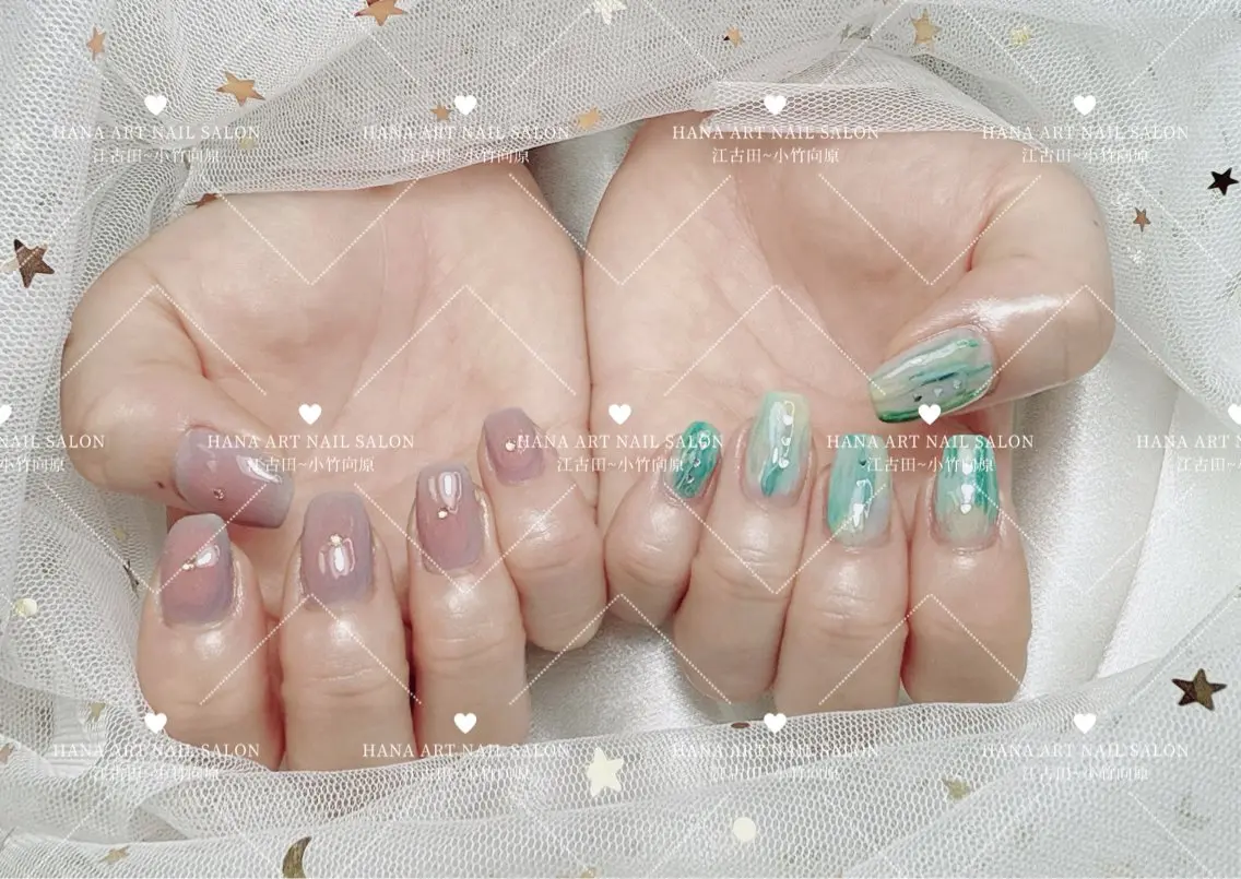 ネイル HANA ART NAIL SALONのネイルデザイン