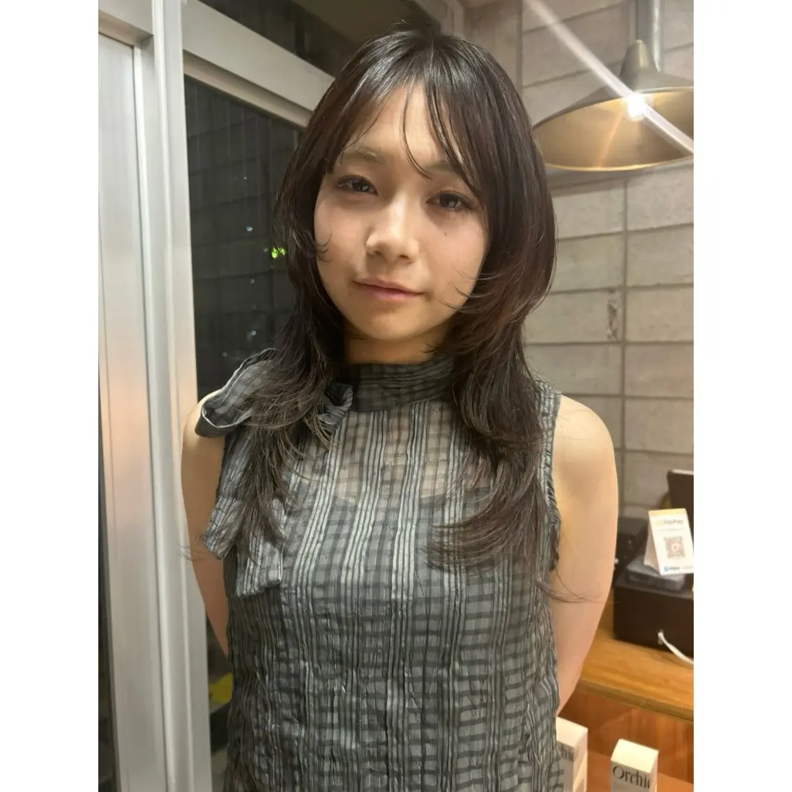 セミロング カエデ🦔 カットモデルのヘアスタイル