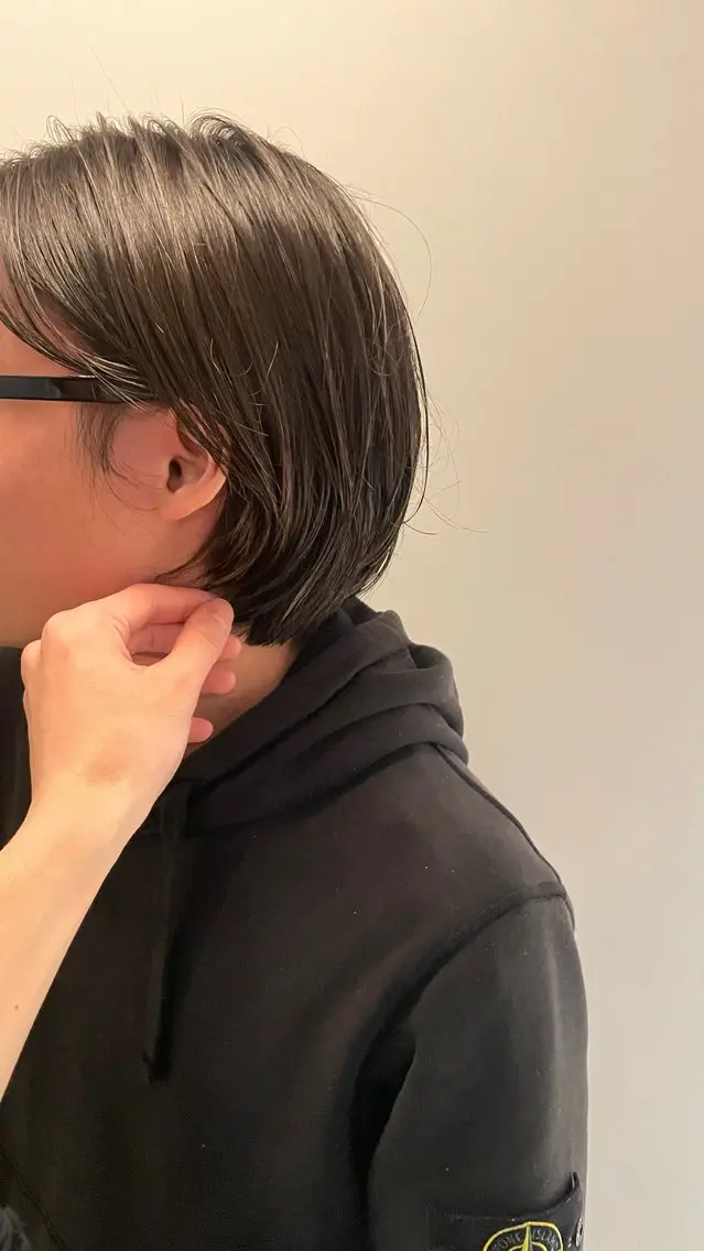 ミディアム パーマ ミディアムパーマ ボブ 原宿/ケパーマ 🧺ユウマのヘアスタイル