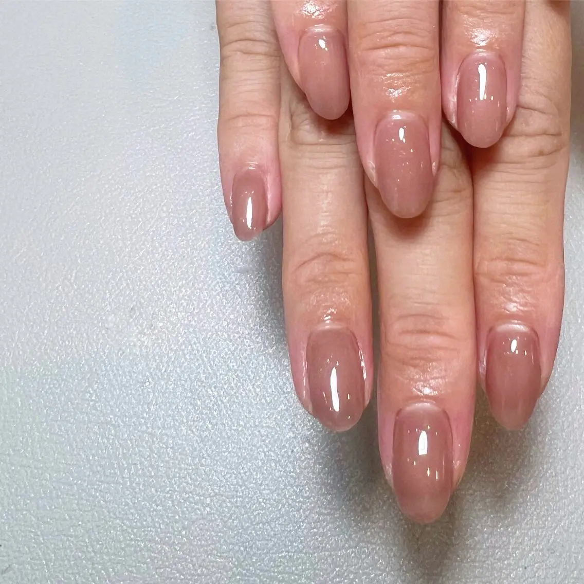 ネイル ワンカラーネイル twin .のネイルデザイン