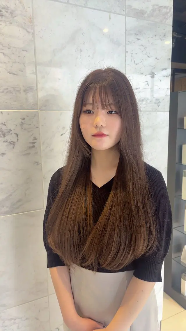 ロング hitomi ♡ 自由が丘アシスタントのヘアスタイル