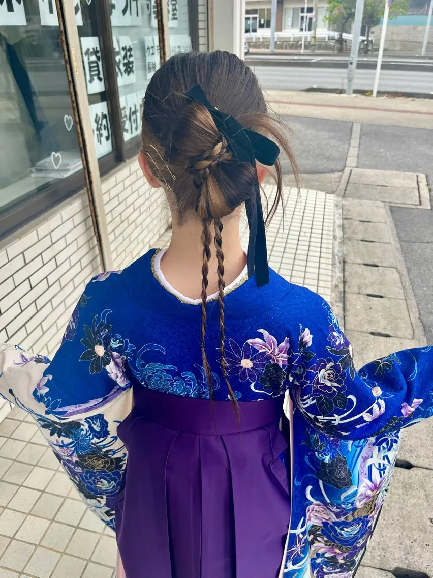 ヘアアレンジ ヘアセット Candy YUMIのヘアスタイル