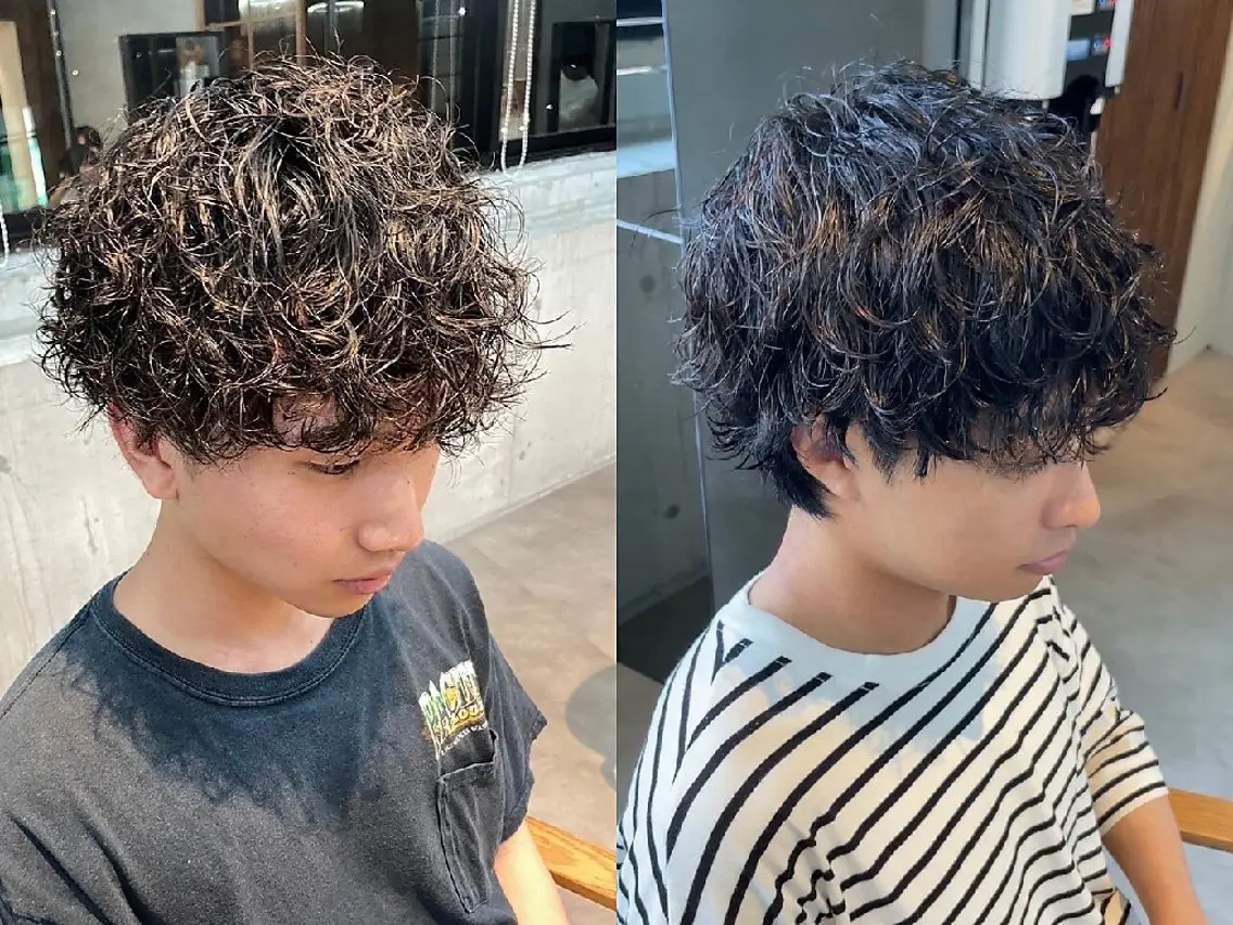 メンズ パーマ Lila 🌸のヘアスタイル