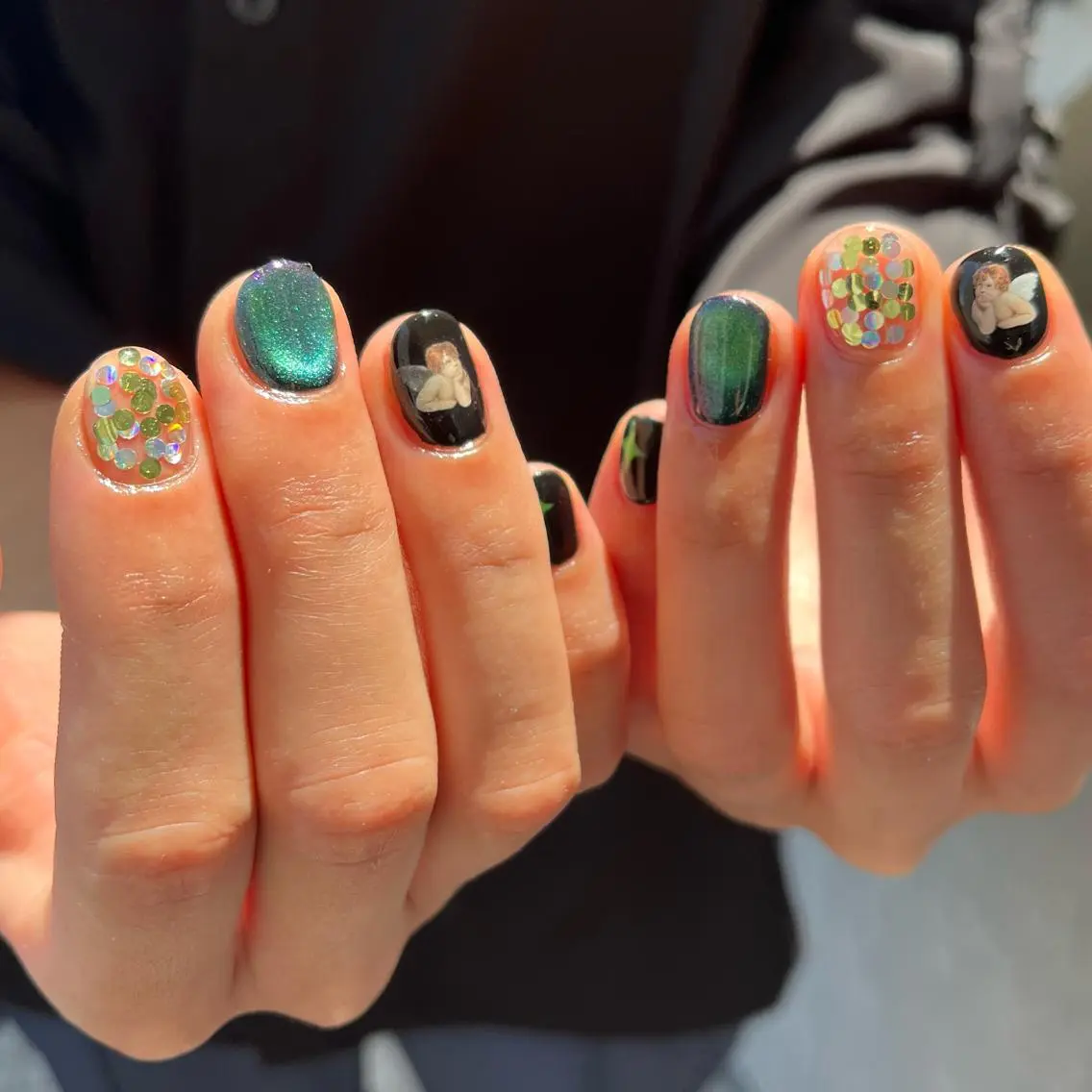 ネイル ハンドネイル 🤎Two ERI🤎のネイルデザイン