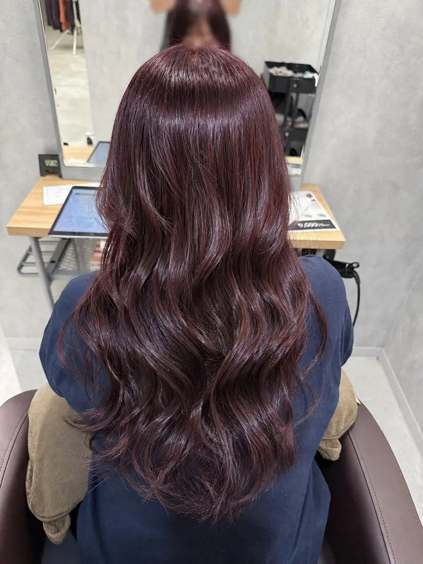 ロング ロングレイヤー 韓国風ヘア レイヤーカット ロング Dico💫 こーうんのヘアスタイル