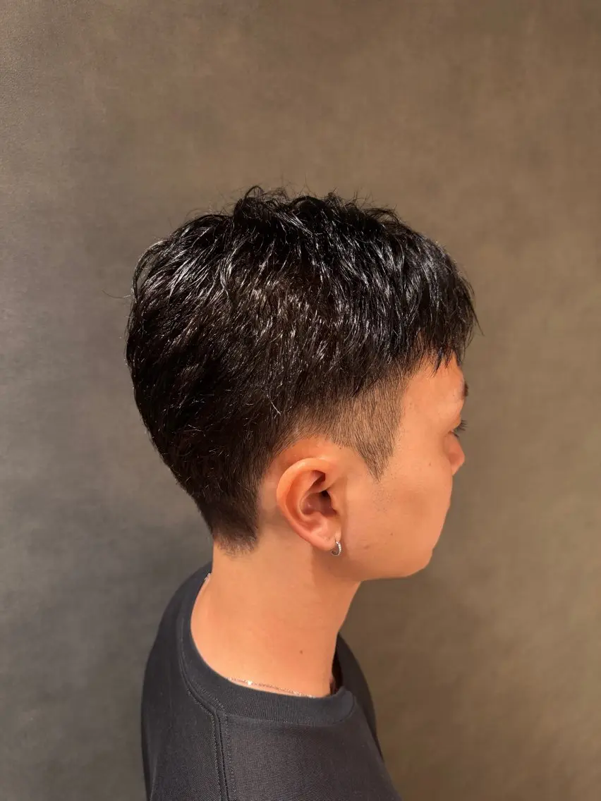 ショート メンズ カット メンズカット／パーマ 牛尾丈のヘアスタイル