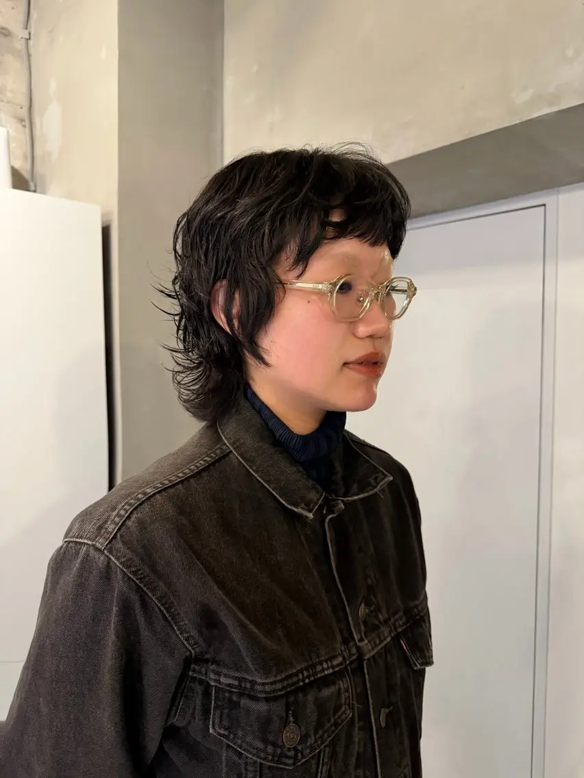 ショート パーマ 中野 こころのヘアスタイル