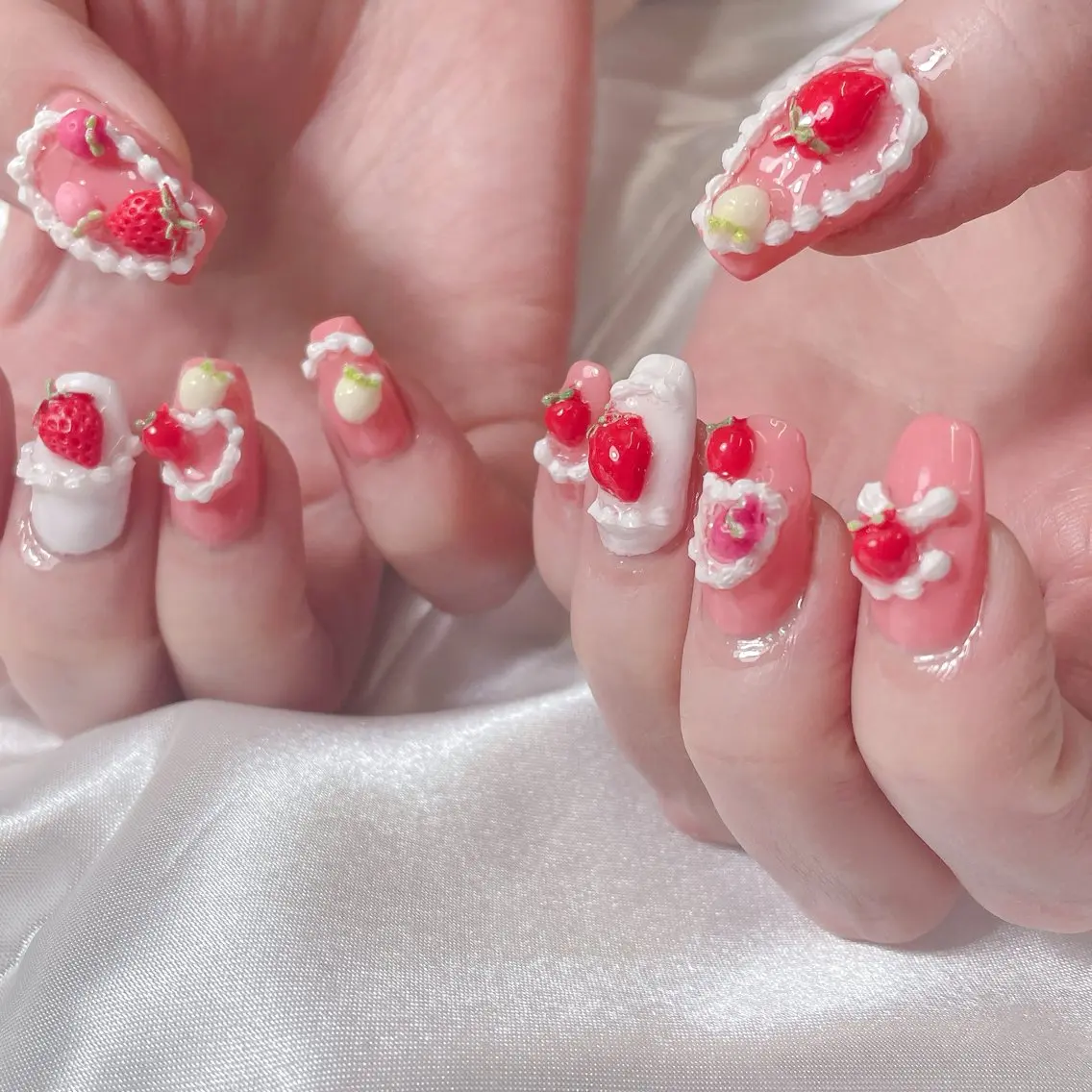 ネイル ハンドネイル nail salon BONHEURのネイルデザイン