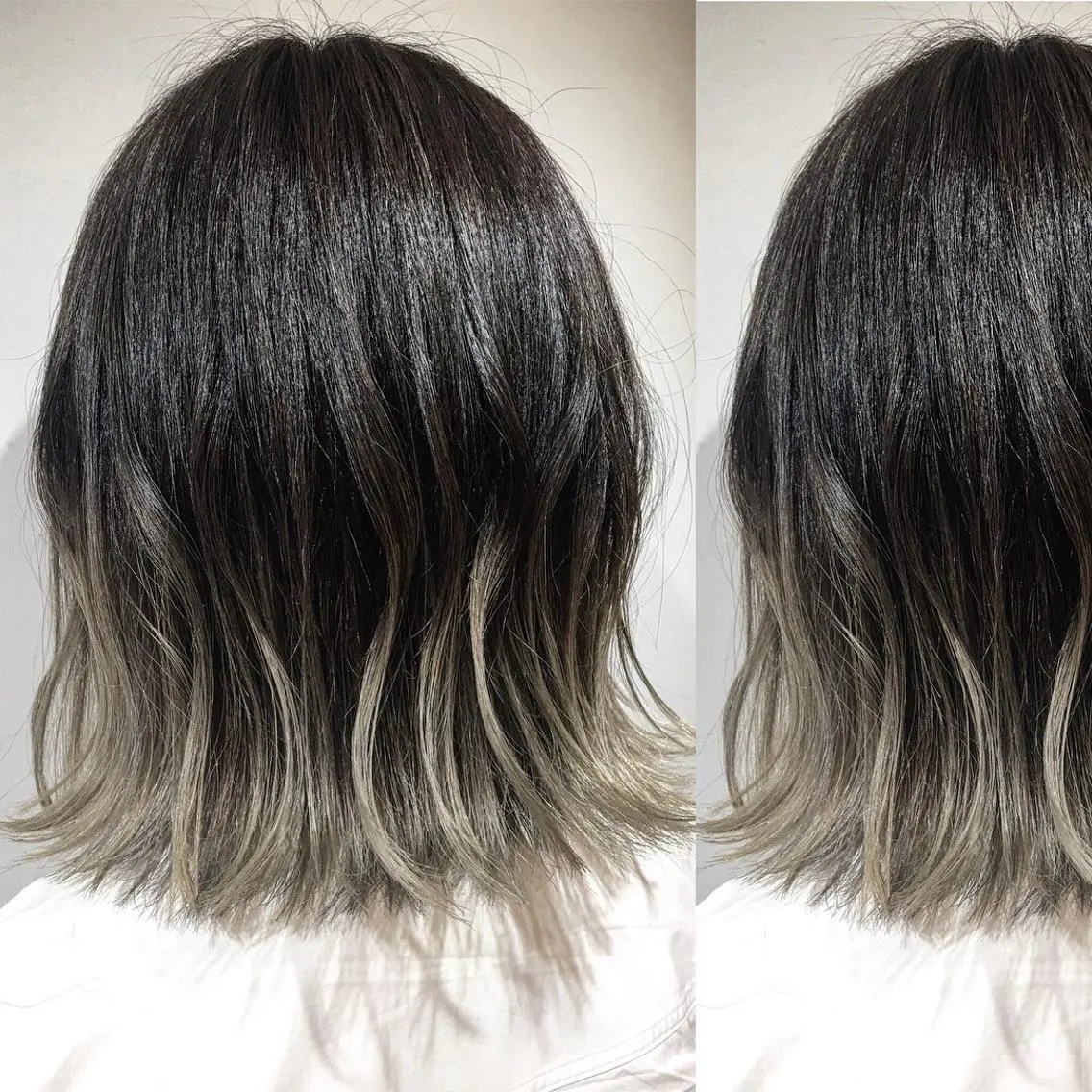 ミディアム カラー box mico. mutsumiのヘアスタイル