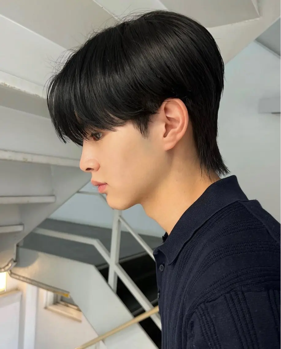 メンズ メンズ韓国風 平川りゅうせい カットモデル募集中のヘアスタイル