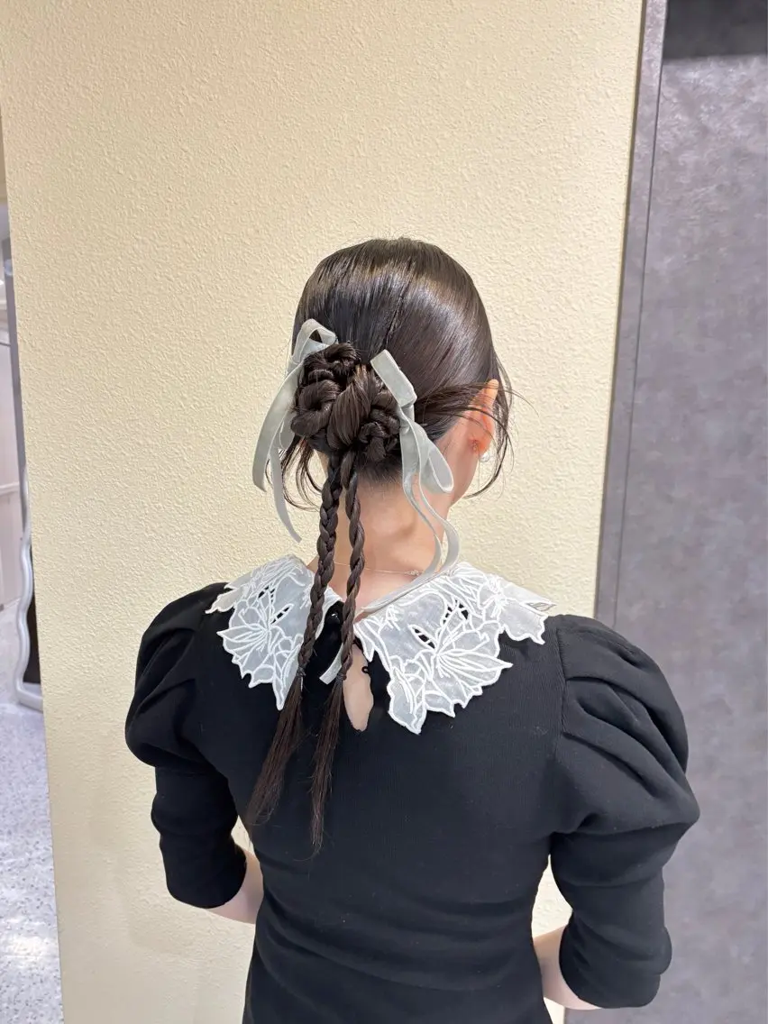 ヘアアレンジ Mila hinaのヘアスタイル