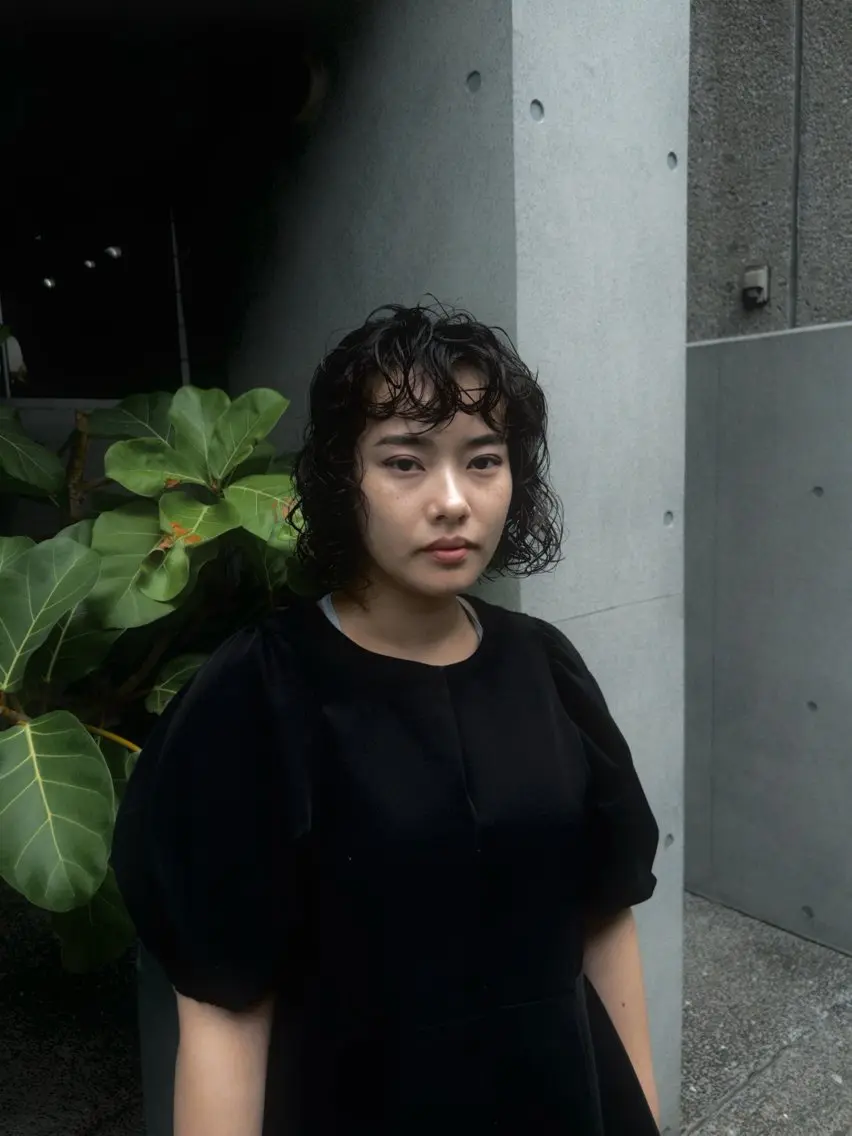 パーマ 柚音 nero hairのヘアスタイル