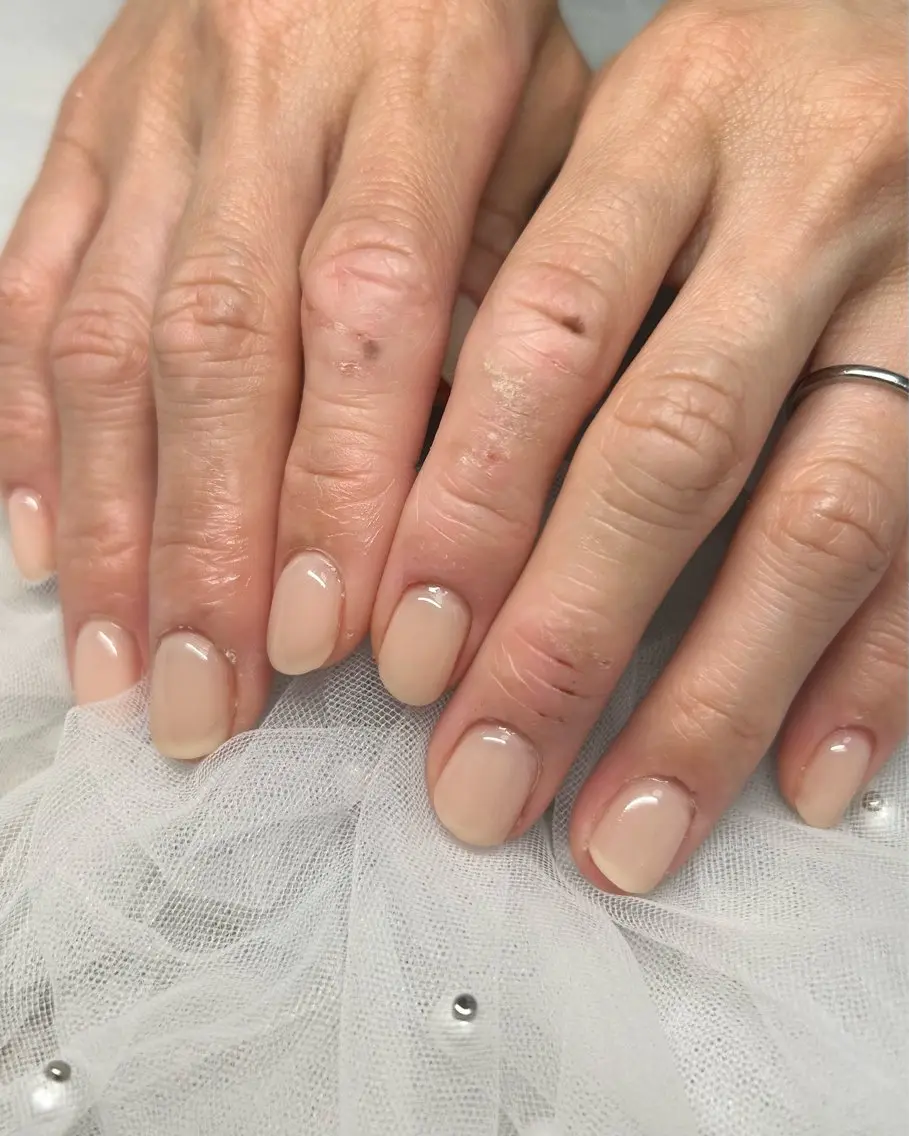 ネイル ワンカラーネイル ハンドネイル ten nail salon かえでのネイルデザイン