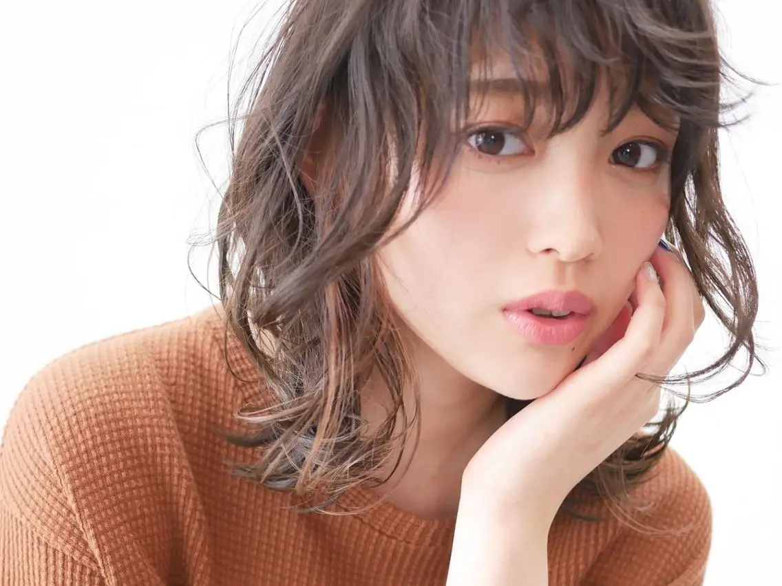 ミディアム カラー パーマ 🌸銀座一丁目/美髪 矯正🌸山田 隆介のヘアスタイル