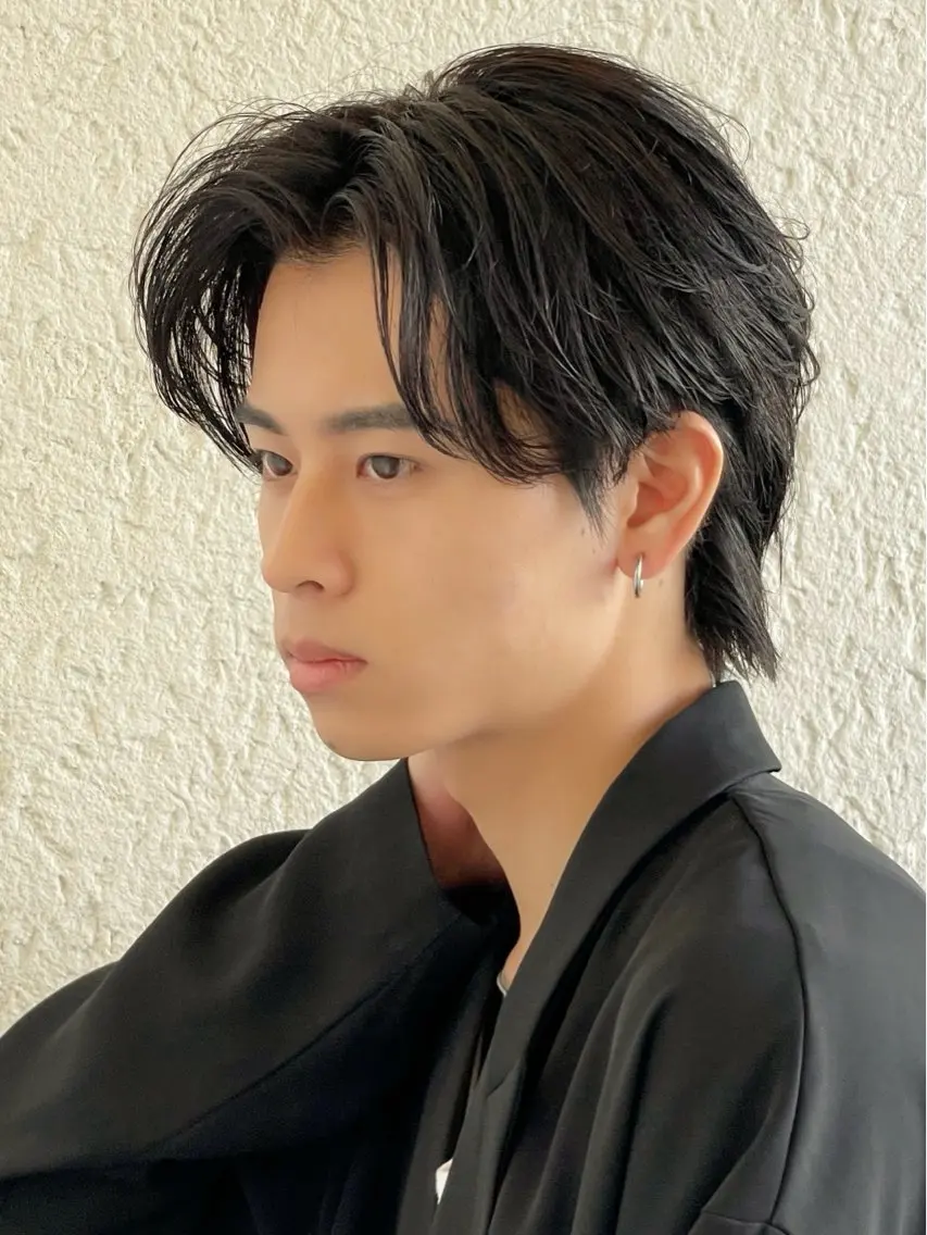 ✨️エリア最安値人気Ｎｏ．1✨️メンズカット＋パーマ＋トリートメントの写真