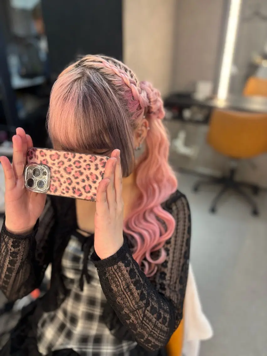 ヘアアレンジ カチューシャ 森本 寿美子のヘアスタイル