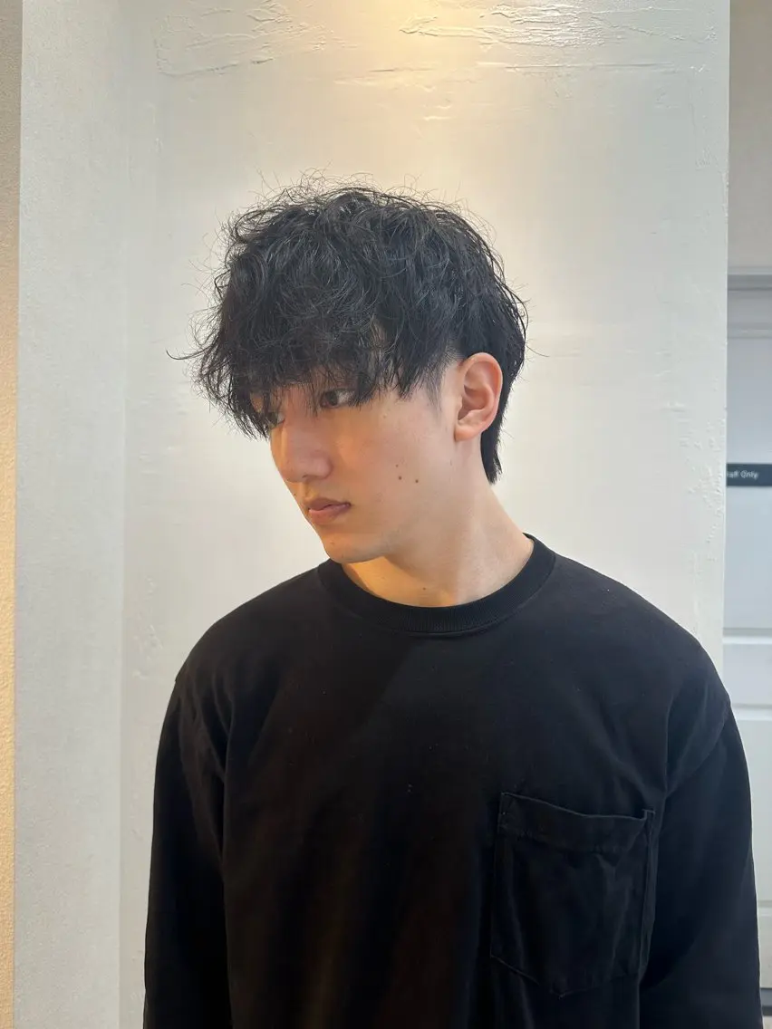 パーマ メンズ YUKI メンズ特化のヘアスタイル