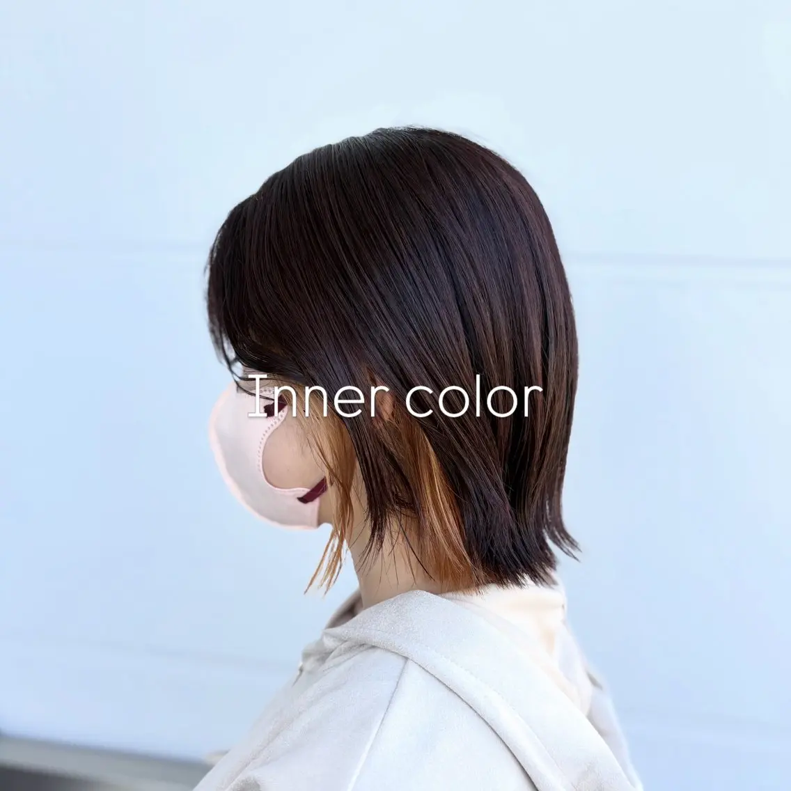 カラー ヘアカラー 中山 千優のヘアスタイル
